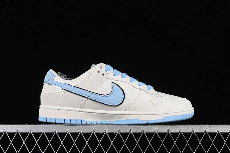 All Categories Nk SB Dunk Series Nk SB Dunk Low Low-top sneakers Stussy x Nk Dunk Low Stussy-Mi white blue hook SB low-top casual sneakers DQ1098-380